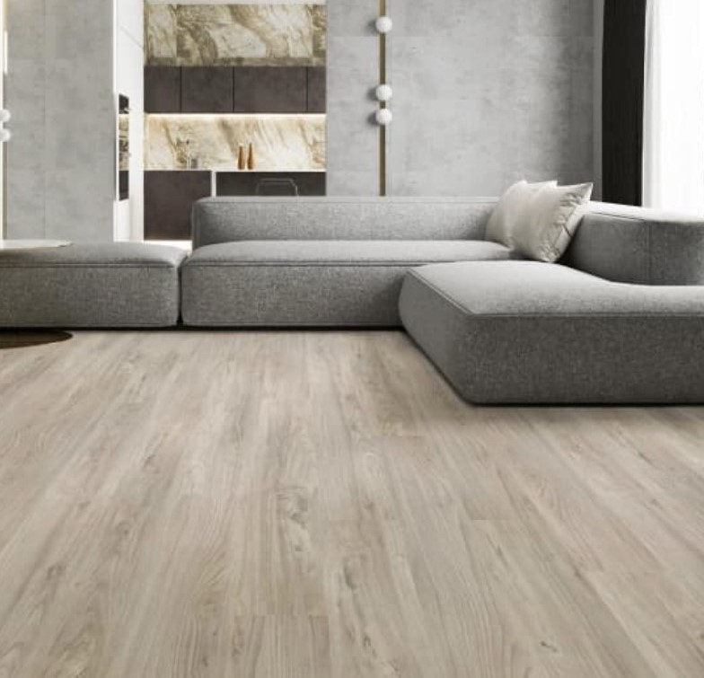 Luxury vinyl plank flooring