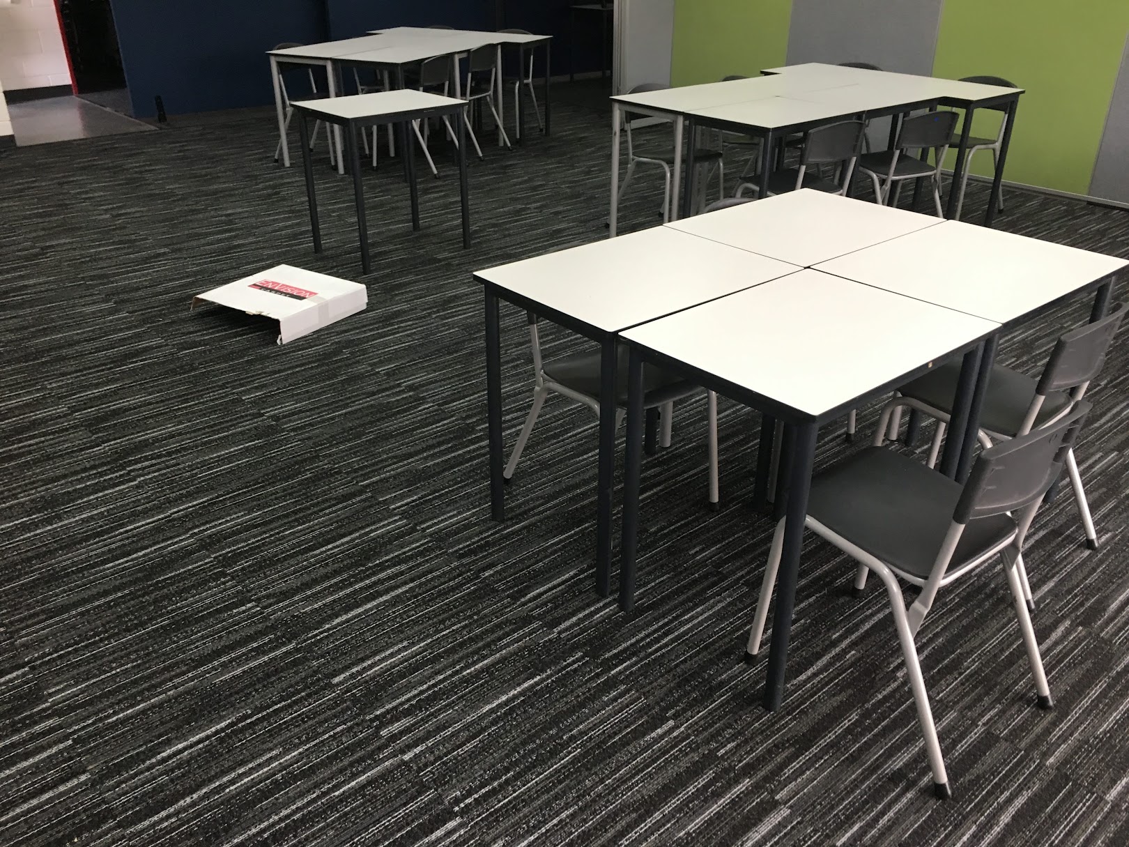 Interface carpet tiles pattern